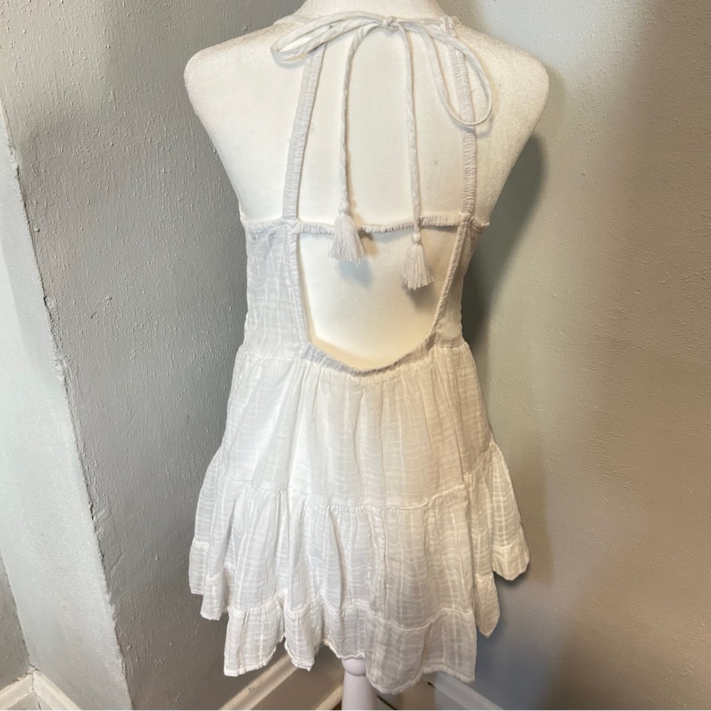 American Eagle Outfitters White Backless Dress - Picture 2 of 8